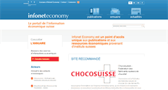 Desktop Screenshot of infonet-economy.ch