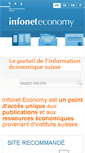 Mobile Screenshot of infonet-economy.ch