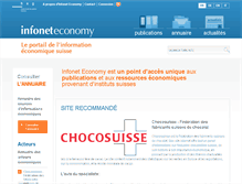 Tablet Screenshot of infonet-economy.ch